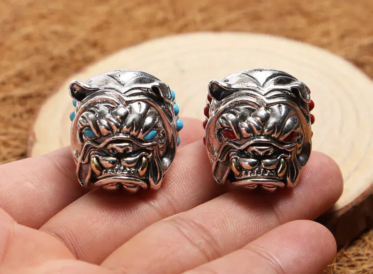 Bulldog Ring, Thai Silver Statement Ring
