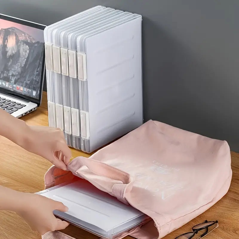 Multi-Function Document Storage Box for Home & Office