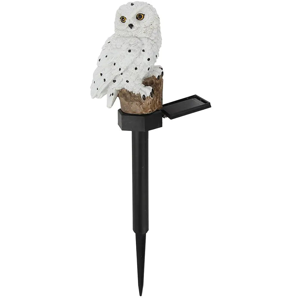 Solar Owl Garden and Lawn Light