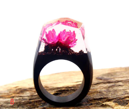 Time Ring Resin Wood Ring
