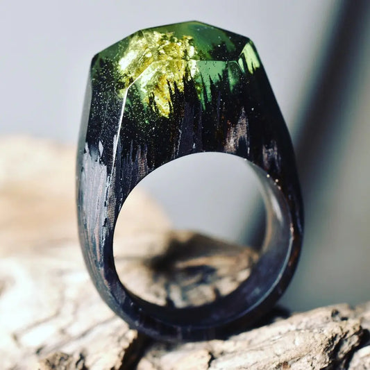 Time Ring Resin Wood Ring