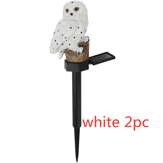 Solar Owl Garden and Lawn Light