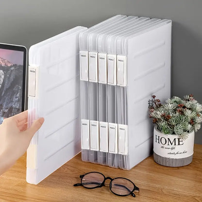 Multi-Function Document Storage Box for Home & Office
